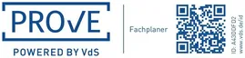 PROVE powered by VdS: Fachplaner, ID A43DDFD2